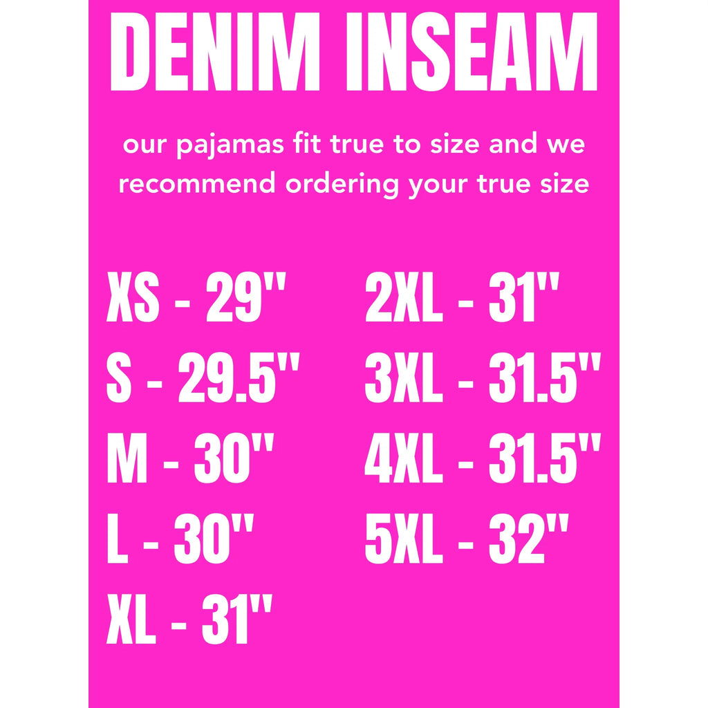 Jordann Jammies Pink Denim Dreams Pajama Set