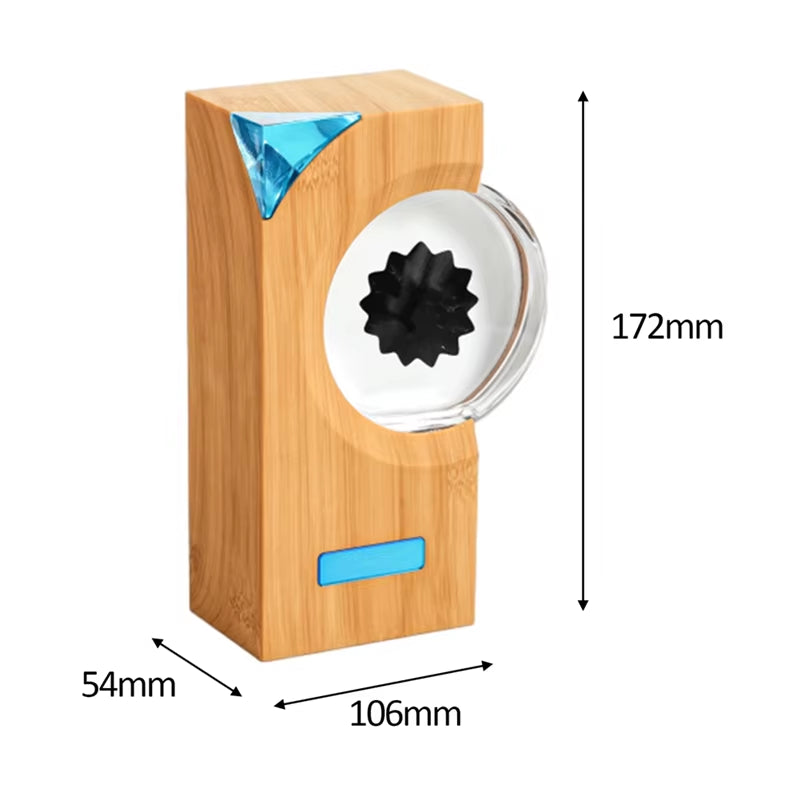 -A15I Ferrofluid Music Rhythm Lamp Ferrofluid Magnetic Liquid Pickup Equipment Visual Music Pickup Desktop Sound Partner B