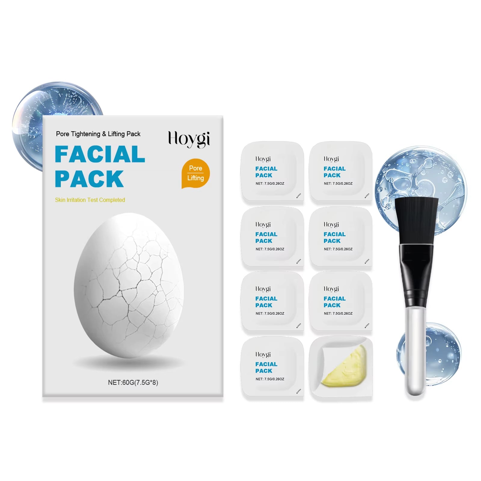 2025 New Zombie Facial Mask Skin Care Wash off Face Mask Hydrating Skincare  Pore Tightening Lifting