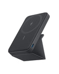 Anker Magnetic Power Bank, Built-In Foldable Stand, USB-C Port on the Side, 5,000Mah Capacity, Perfectly Compatible with Iphone 17/16/15/14/13 Series